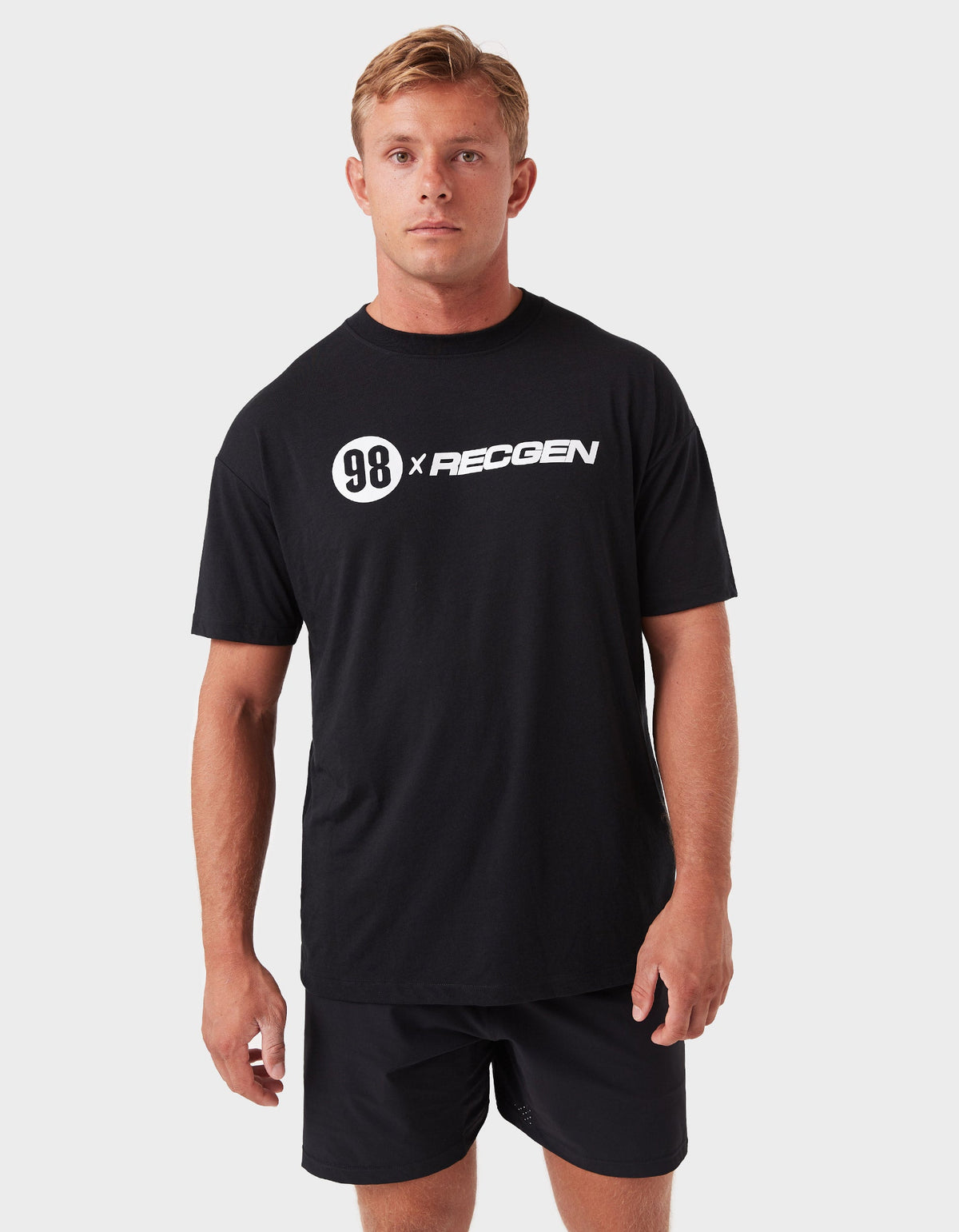 98 Oxy Mass Comp Tee Black