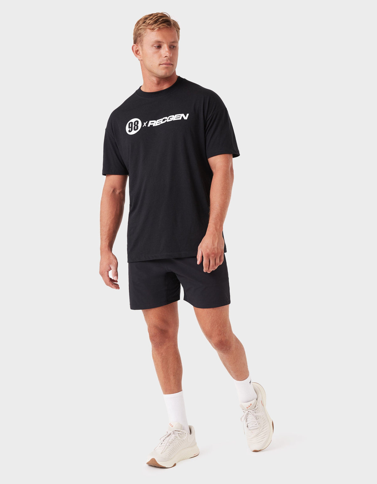 98 Oxy Mass Comp Tee Black